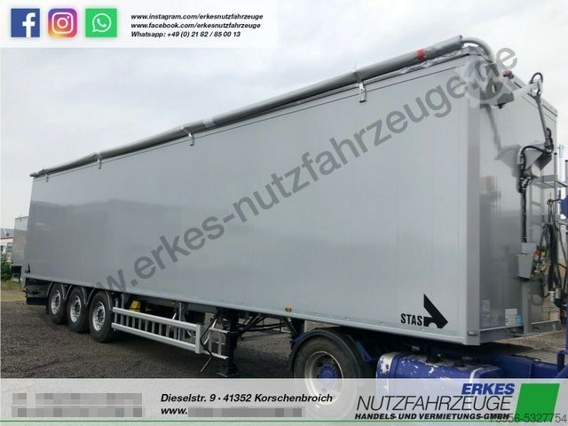Walking floor semitrailer STAS 13.50 "ECOhddisc93" mit VBK E-Powerplans 93m³