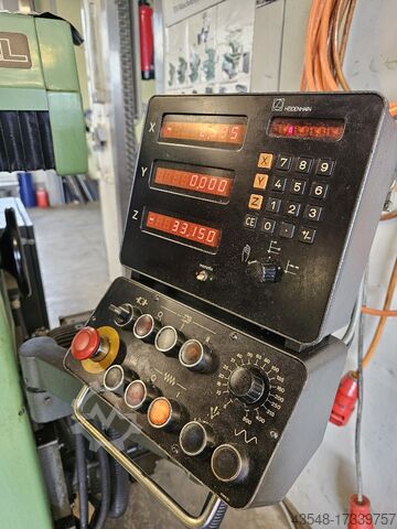 Tool room milling machine Deckel FP1Aktiv