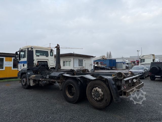 Roll-off tipper truck MAN TGS 26.360 6x2 Lenk/Lift Meiller Abroller