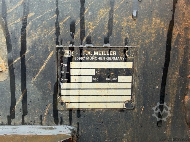 Roll-off tipper truck MAN TGS 26.360 6x2 Lenk/Lift Meiller Abroller