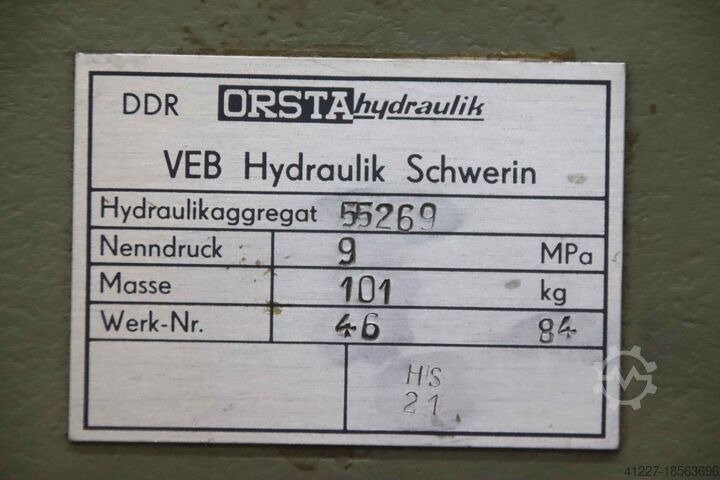 Hydraulikaggregat 2,2 kW Orsta Hydraulik 160 bar
