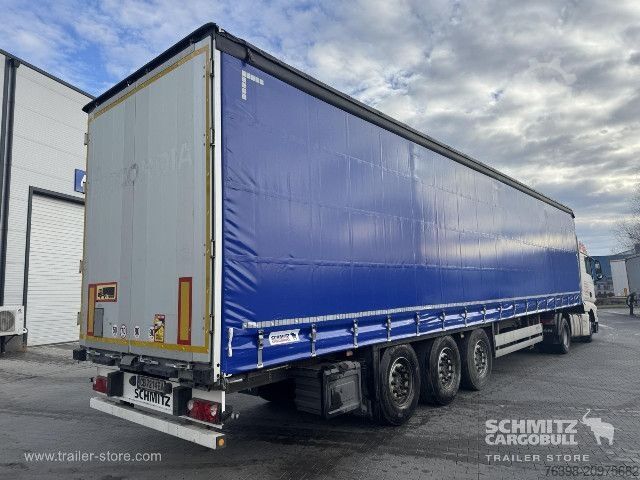 Open semitrailer with tarp Schmitz Cargobull Curtainsider Standard