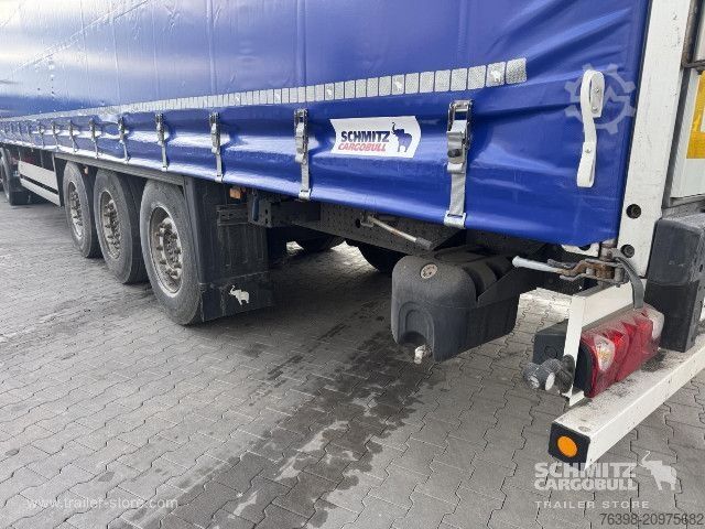 Open semitrailer with tarp Schmitz Cargobull Curtainsider Standard