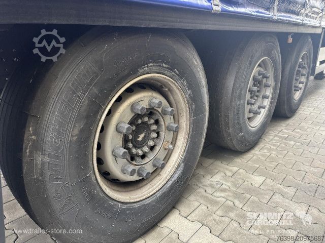 Open semitrailer with tarp Schmitz Cargobull Curtainsider Standard