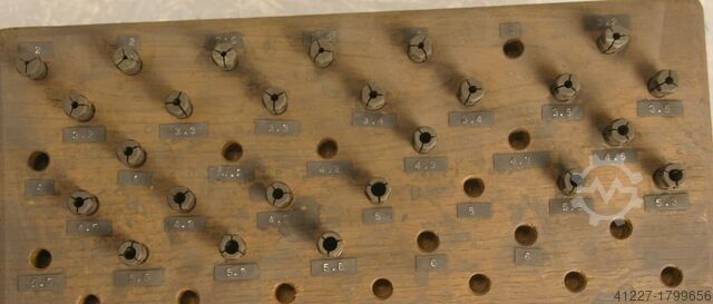 Spannzangenhülsen 25 Stück Stahl verschiedene Größen