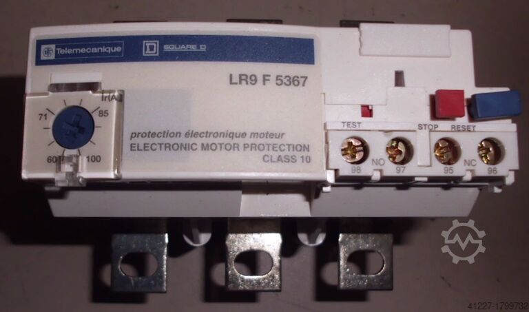 Thermal motor contactor relays Telemecanique LR9F5367