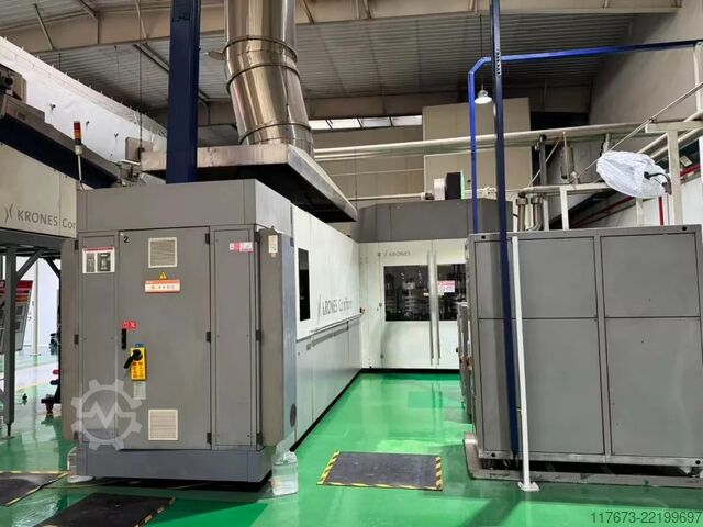 Used complete hot filling line Krones in PET - 24000 BPH CFT 