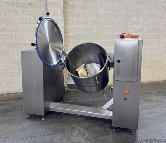Vacuum mixer / tumbler 300 L. Type VSM/F Glass Vacuümmenger / -tumbler 300 L.