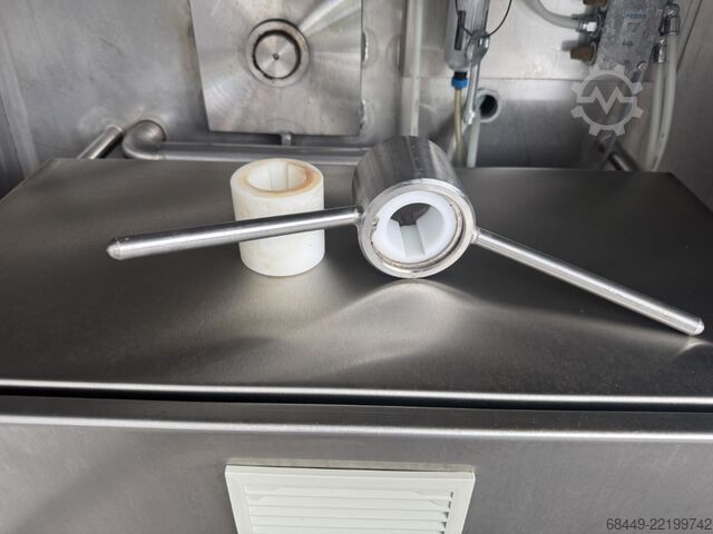 Vacuum mixer / tumbler 300 L. Type VSM/F Glass Vacuümmenger / -tumbler 300 L.