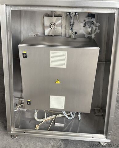 Vacuum mixer / tumbler 300 L. Type VSM/F Glass Vacuümmenger / -tumbler 300 L.