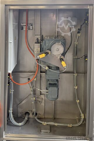 Vacuum mixer / tumbler 300 L. Type VSM/F Glass Vacuümmenger / -tumbler 300 L.
