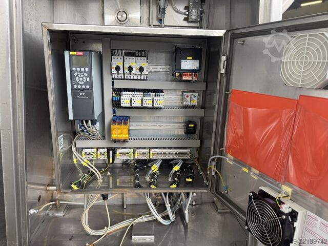 Vacuum mixer / tumbler 300 L. Type VSM/F Glass Vacuümmenger / -tumbler 300 L.