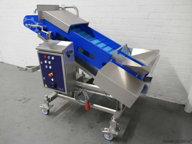 Elevating conveyor belt GEA Opvoerband