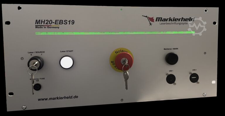 Laser marking Markierheld MH-EBS19 Industrie 4.0 made in Germany