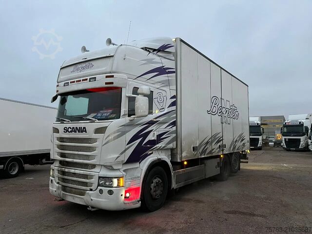 Koffer Scania R520 V8 Topline 6x2*4 - Loadlift - Retarder - S...