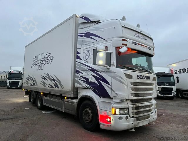 Koffer Scania R520 V8 Topline 6x2*4 - Loadlift - Retarder - S...