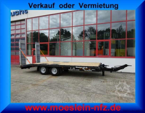 Low loader trailer Möslein TTT 11- 6,28P  Neuer Tandemtieflader