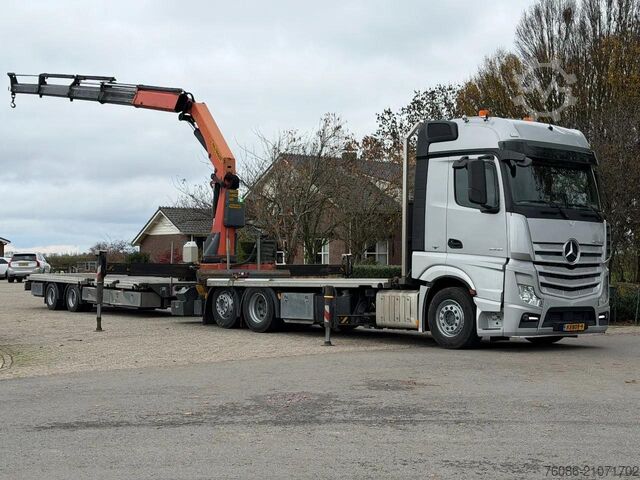 Kranwagen Mercedes-Benz Actros 2640 PALFINGER 34TM CRANE/GRUE!!RADIO RE...