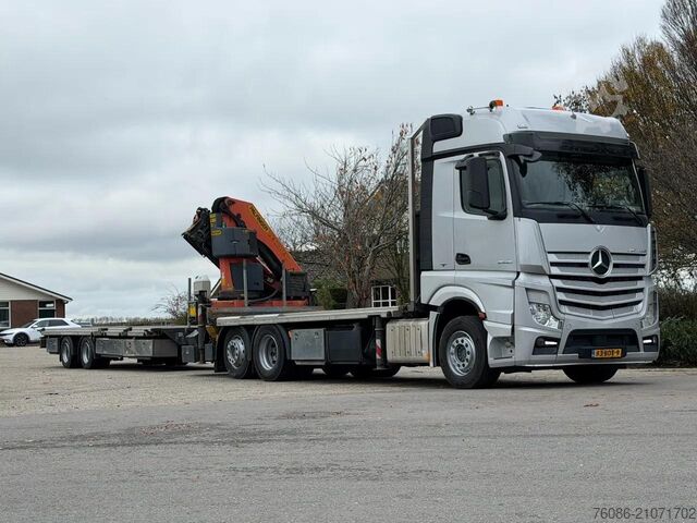 Kranwagen Mercedes-Benz Actros 2640 PALFINGER 34TM CRANE/GRUE!!RADIO RE...