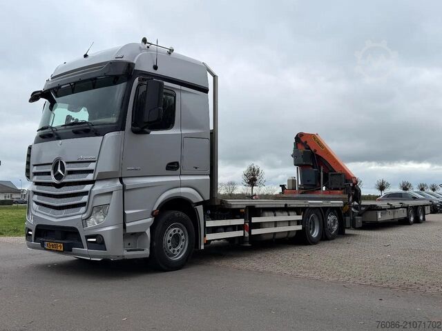 Kranwagen Mercedes-Benz Actros 2640 PALFINGER 34TM CRANE/GRUE!!RADIO RE...