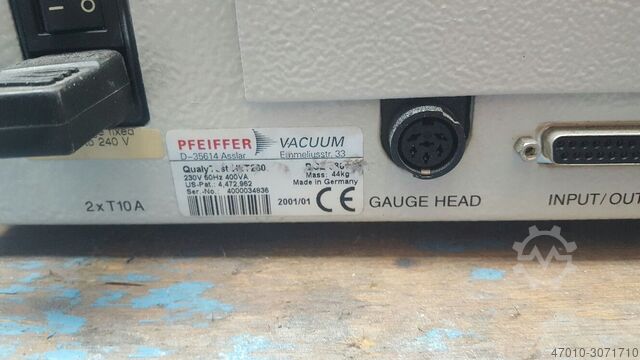Helium Lecksucher Vakuum Pfeiffer HLT 260