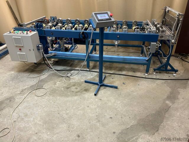 Walzprofilieranlage LLC Evolutioner with punch option Metal roof snap lock machine SLP-1 auto