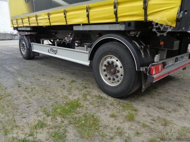 Trailer Swap Chassis FLIEGL 2-Achs Wechselfahrgestell ZWP Standard