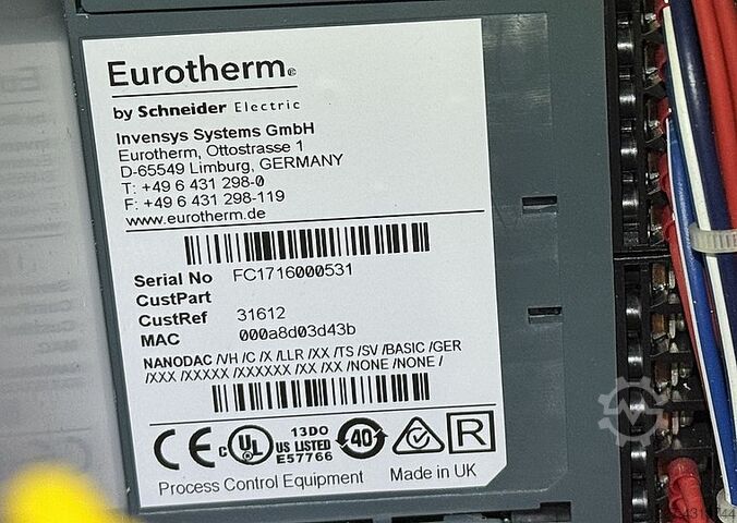Control unit Eurotherm nanodac