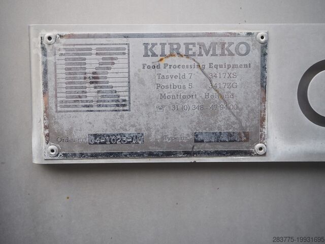 Elevating screw with bunker Kiremko elevating screw with bunker
