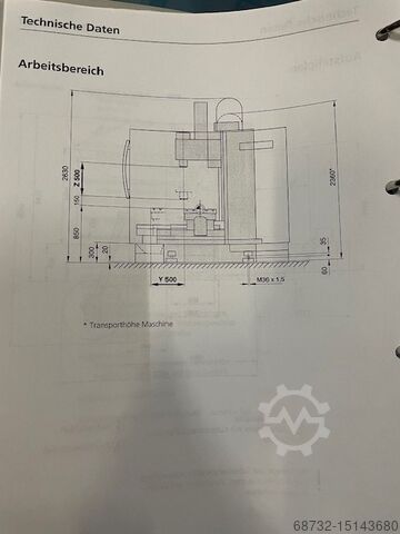 Machining center Deckel Maho DMC 63 V