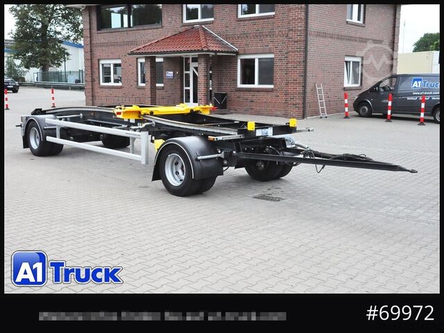 Roll off trailer HUEFFERMANN HSA 1870, Abrollanhänger SAF  Vermietimg
