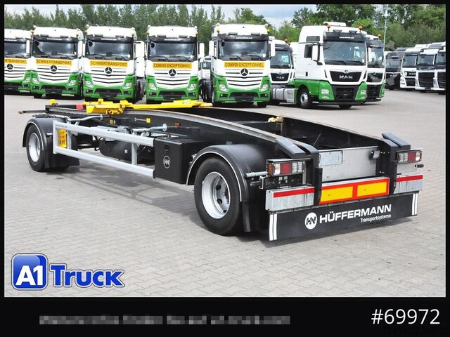 Roll off trailer HUEFFERMANN HSA 1870, Abrollanhänger SAF  Vermietimg