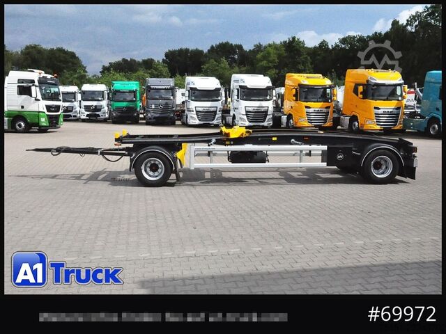 Roll off trailer HUEFFERMANN HSA 1870, Abrollanhänger SAF  Vermietimg