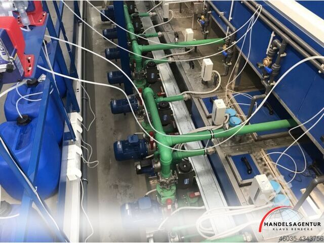 Powder plant Handelsagentur Klaus Benecke Pulveranlage für QUALICOAT (7 Zonen)