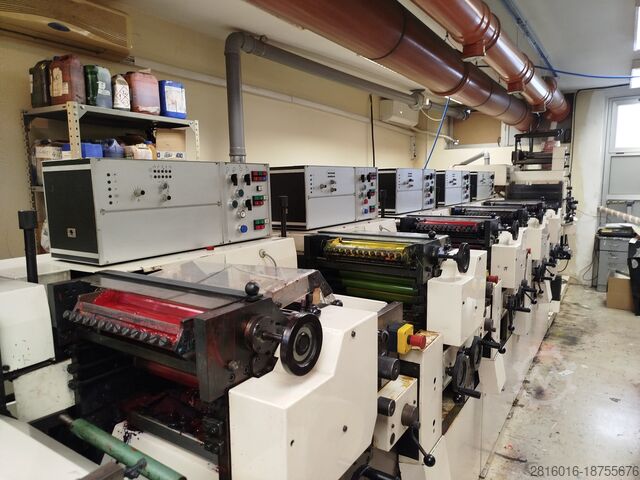 Flexographic printing press Nilpeter B 3000