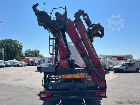 Logging truck DAF XF 510 MIT PENZ LADEKRAN 6X4,  12Z9.50 INKL. HOLZGREIFER