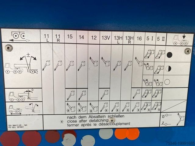 Tieflader-Sattelauflieger GOLDHOFER STHP 8 (3+5)/GG 219 to/Pendelachsen/ausziehbar