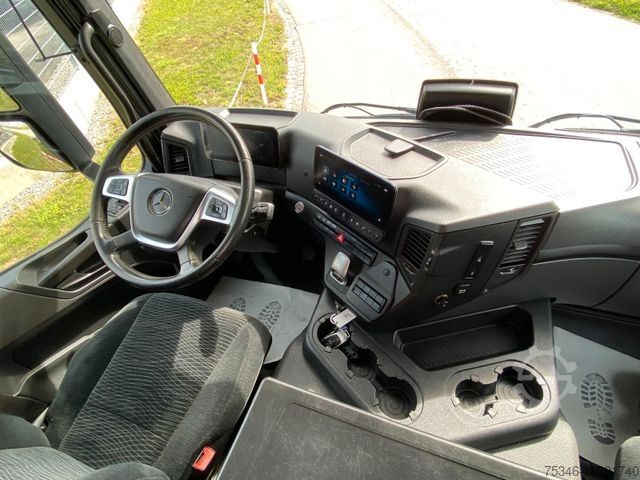 Kipper LKW MERCEDES-BENZ 1835 Kipper/Meiller/Atlas 135/Funk/74 tkm/Top