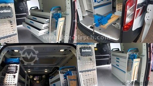 Panel van FORD Transit Custom Sortimo Werkstatt Scheckheft