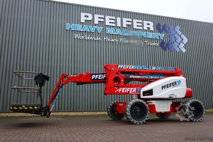 Articulated boom lift Niftylift HR21 HYBRIDE 4x4 Valid Inspection, Hybrid, 4x4 Dri