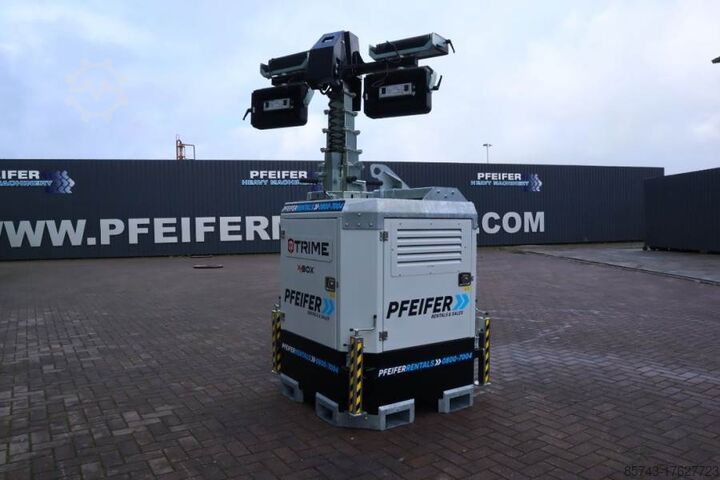 Light tower Trime X-BOX 4x320W Valid inspection, *Guarantee! Hydr. V