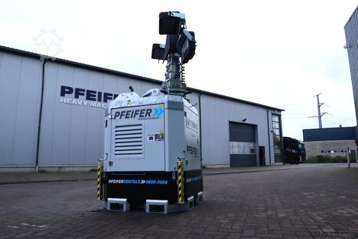 Light tower Trime X-BOX 4x320W Valid inspection, *Guarantee! Hydr. V