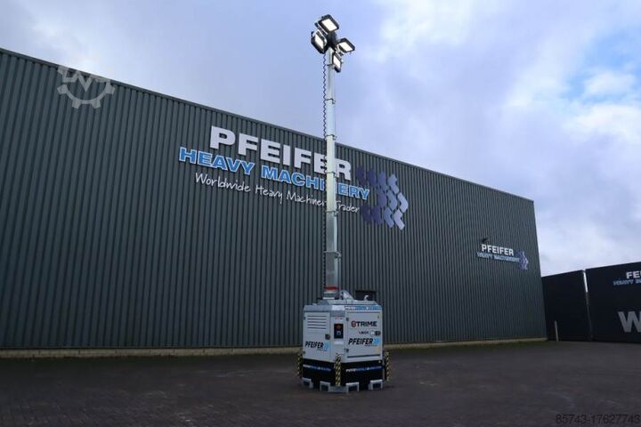 Light tower Trime X-BOX 4x320W Valid inspection, *Guarantee! H