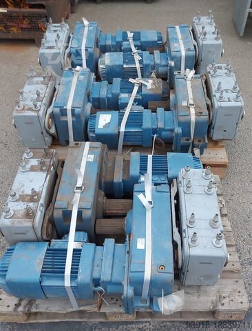 Crane hoist 8 DEMAG Fahrantriebe komplett Kran crane 