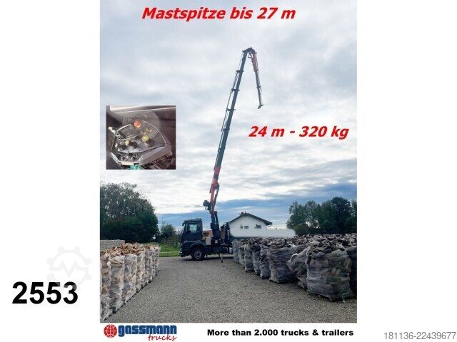 Roll-off tipper truck Mercedes-Benz Arocs 2553 L 6x4/4 HAD, Lenk-/Liftachse, Palfinger