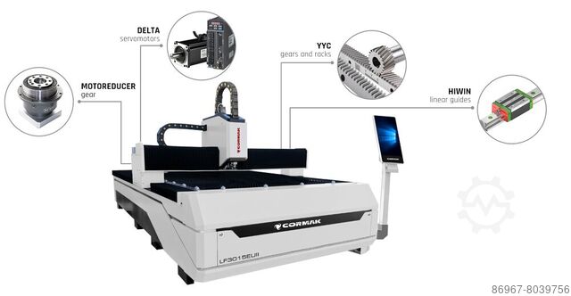 Laser Fiber cutting machineLF3015EU3 2kW CORMAK LF3015EP4 2000W