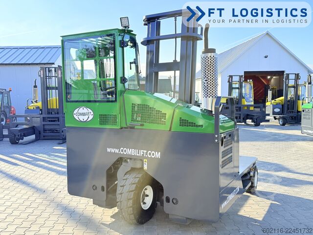 4-way forklift Combilift C5000L GAS DUPLEX 4100 POSITIONER CABIN