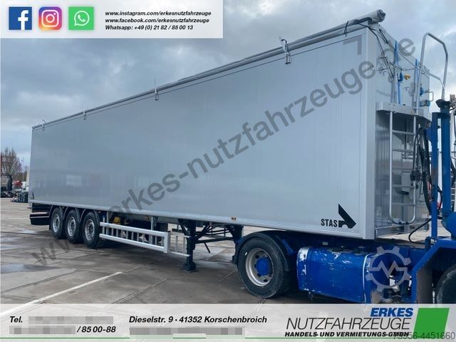 Walking floor semitrailer STAS Schubboden 13.50 "BioStar"