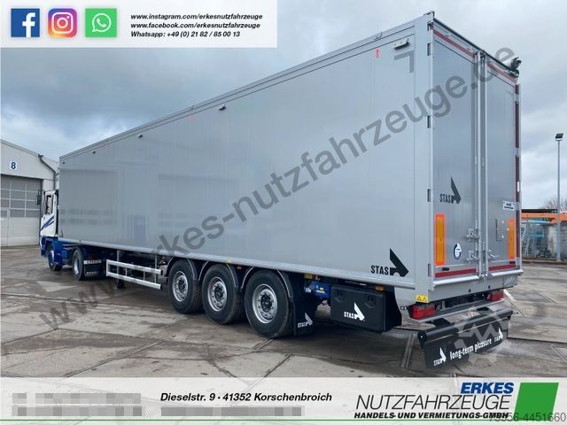 Walking floor semitrailer STAS Schubboden 13.50 "BioStar"