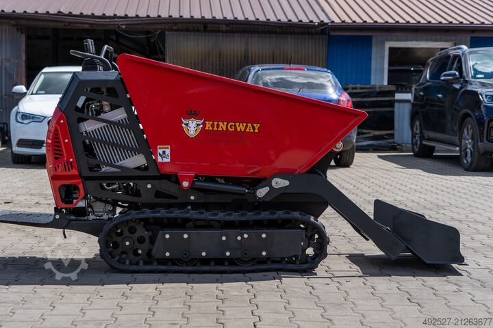 Raupendumper mit Frontlader GP500 Kingway GP500